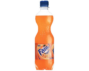 Fanta, plastmasas pudel, 0.5 L.